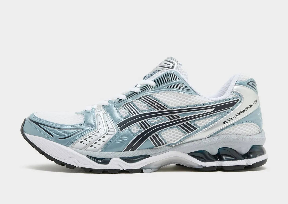 asics kayano Blanche/Fjord Gris