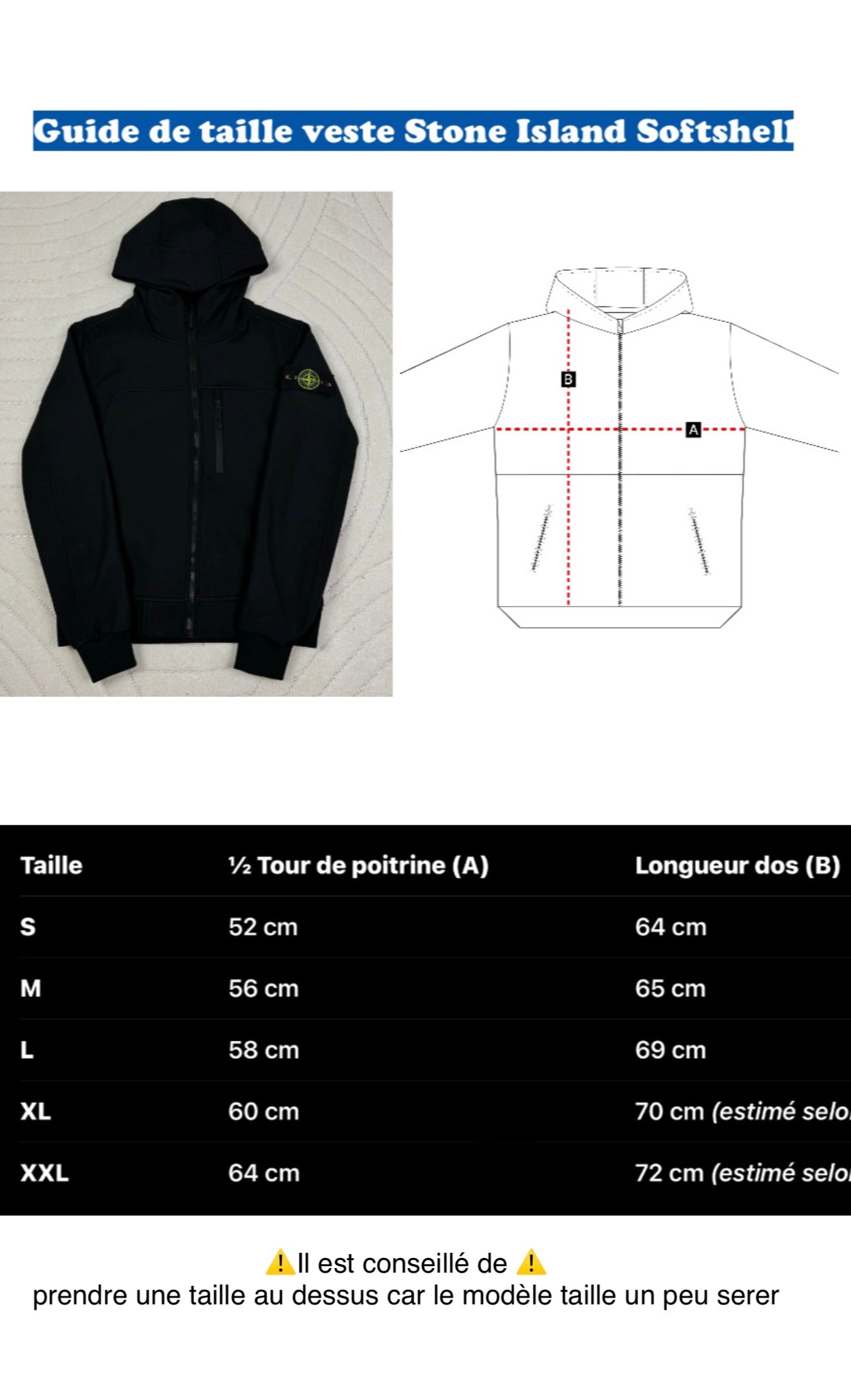 2.Veste Stone noir