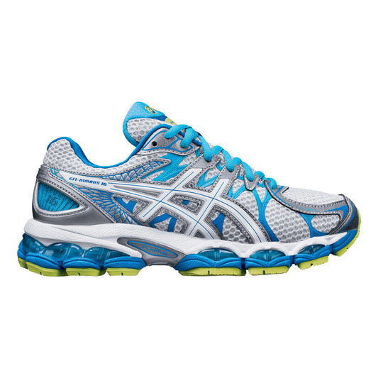 Asics Gel Nimbus 16 bleu et gris