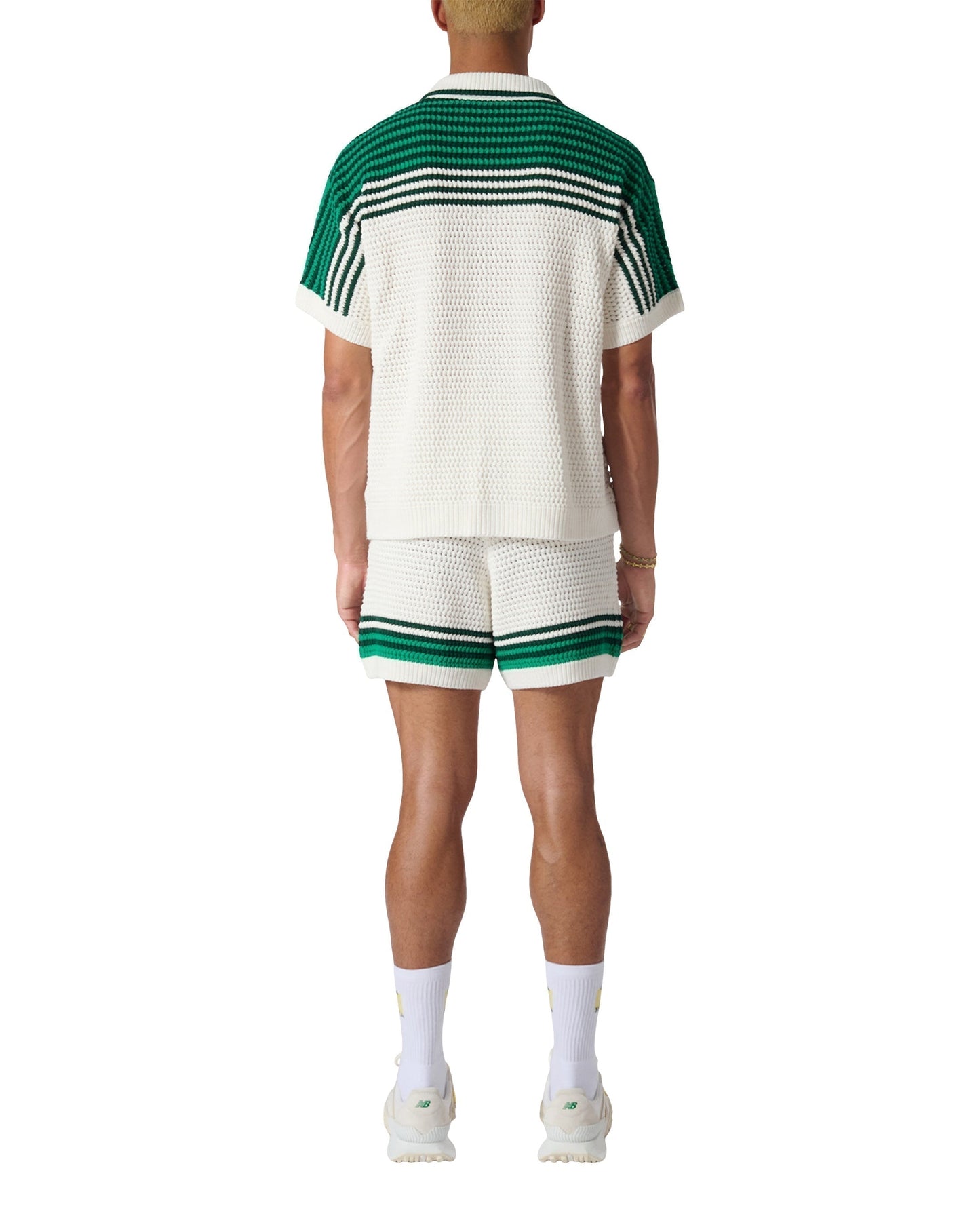 Tennis Crochet Shorts - casablanca