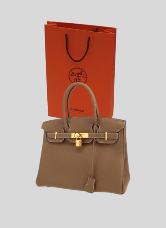 Sac à mains Birkin Brown