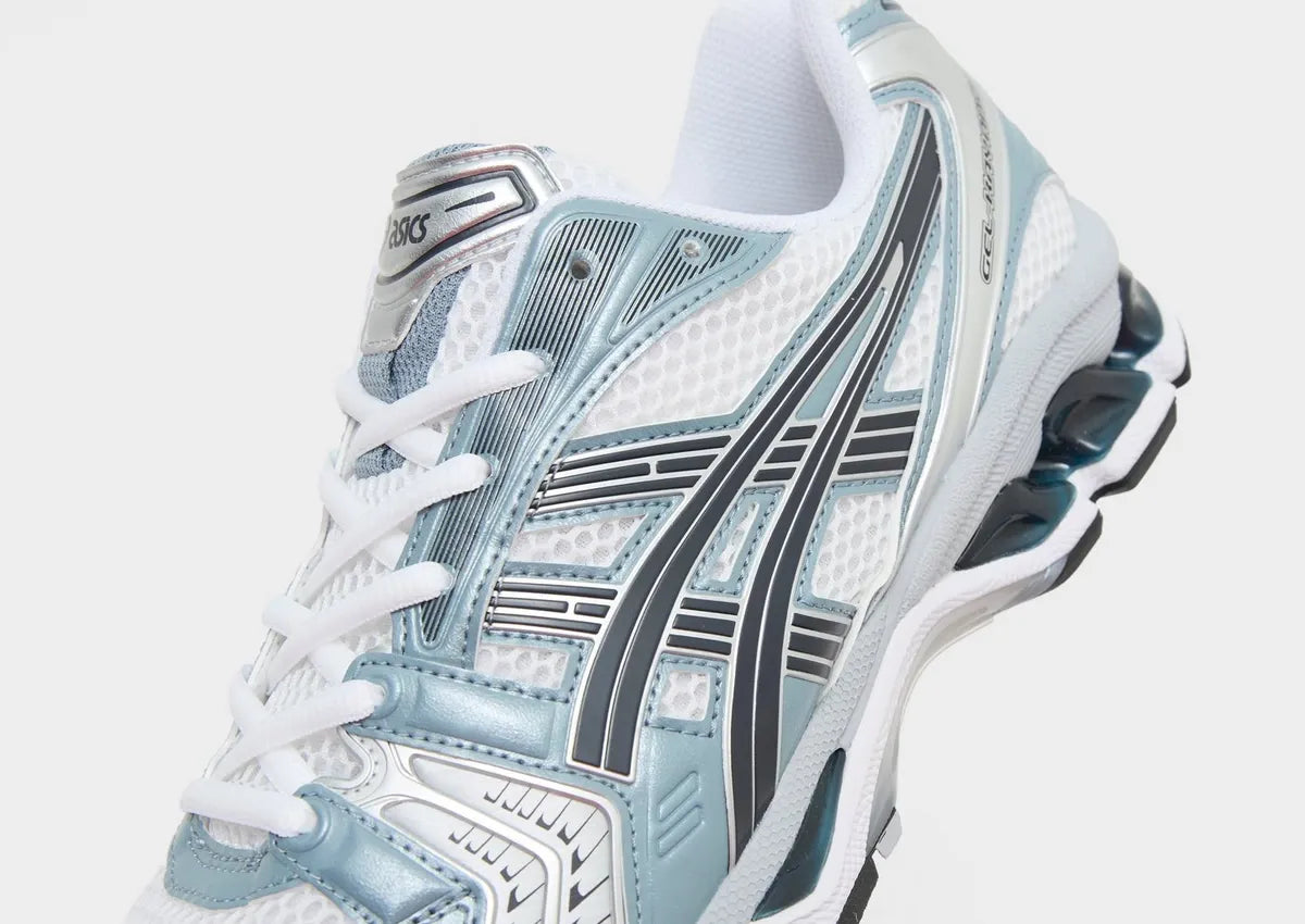 asics kayano Blanche/Fjord Gris