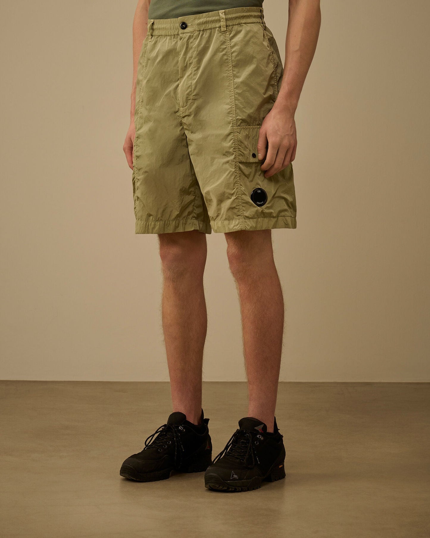 Short cp compagny Moss gray - green